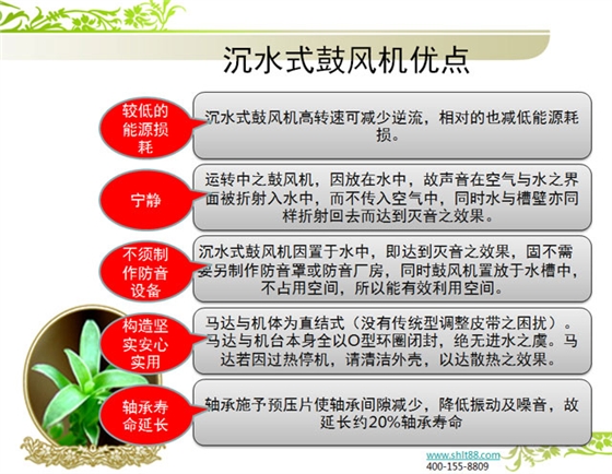 污水處理風機特點